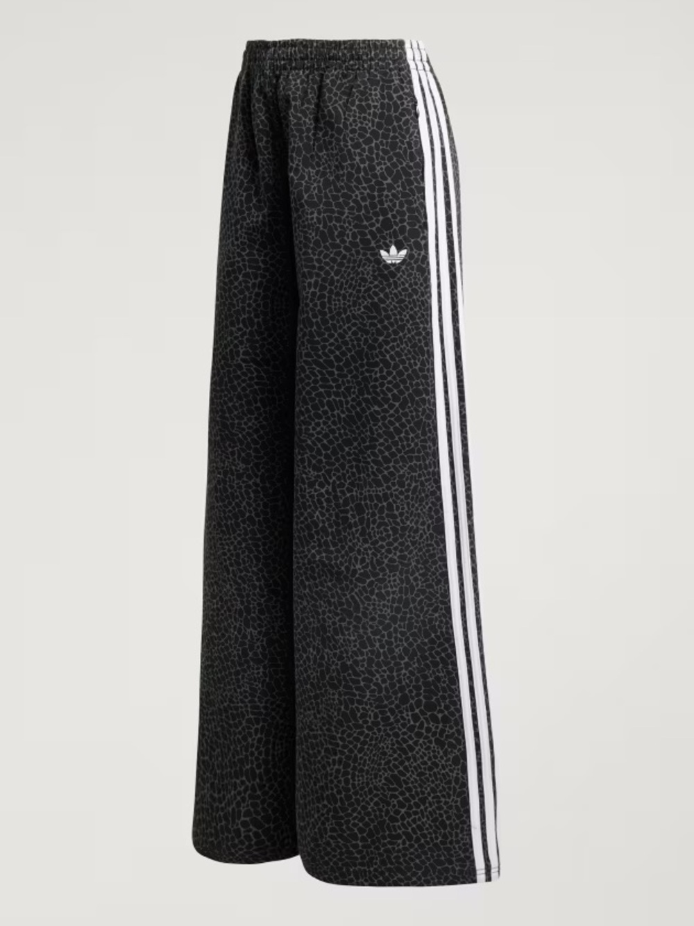 adidas FIREBIRD OVERSIZED AOP DENIM PANTS - Medium. NWT